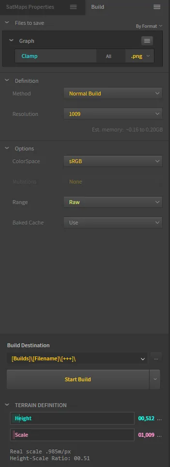 Build settings